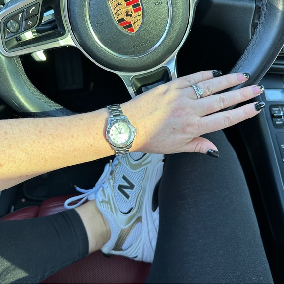 TAG HEUER Aquaracer Quartz watch with diamonds - Picture 13 of 14